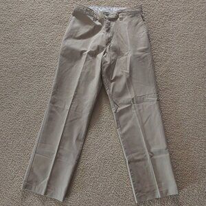 Mens Dickies Tan Khaki Work Uniform Pants Size 32 x 32  EUC